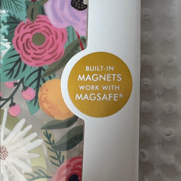 Rifle Paper Co. Floral iPhone 13/12 Pro Max Case - Pink and Green - Picture 4 of 5